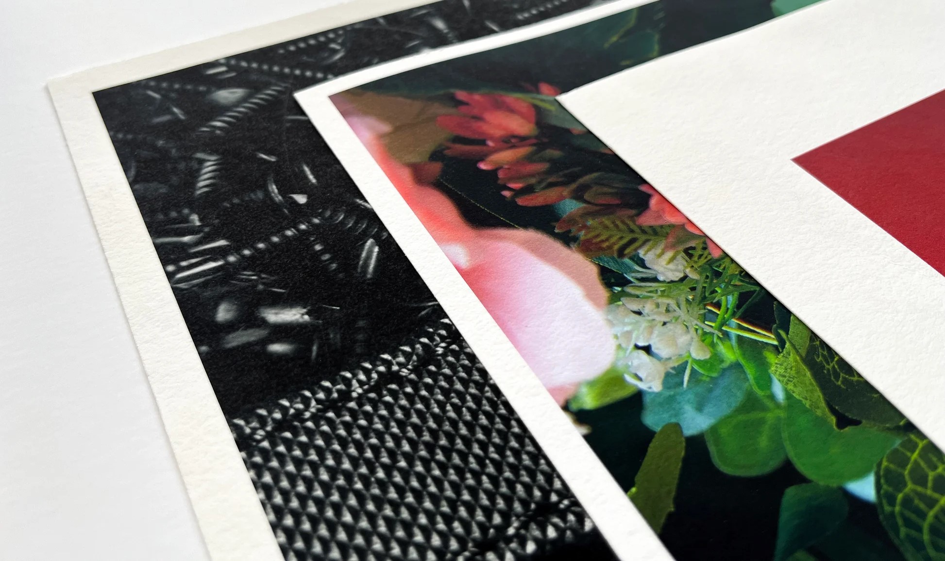 Close up of paper archival paper textures